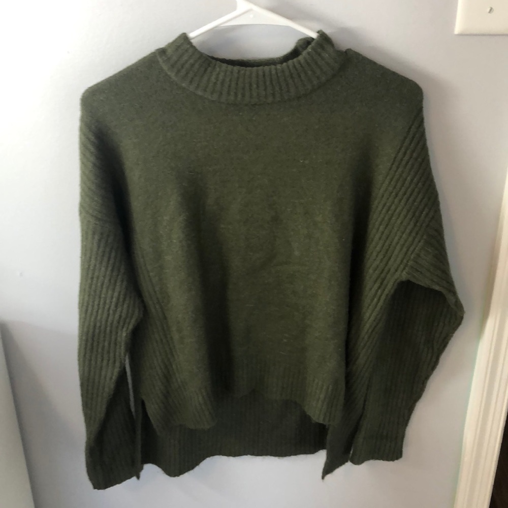Green sweater